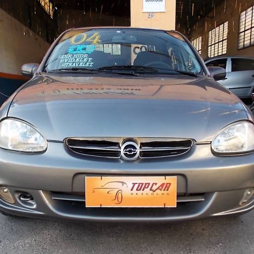 CORSA CLASSIC 1.6 - 2004 - GASOLINA - CINZA + DIR HIDRAULICA + VIDROS E TRAVAS ELETRICAS por Top Car Veículos