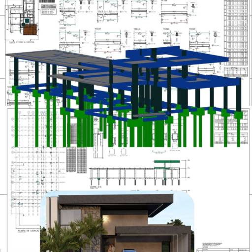 Projetos Estruturais em Riviera de Santa Cristina XIII, SP