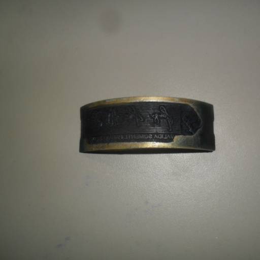 Clichê para máquina de chancela