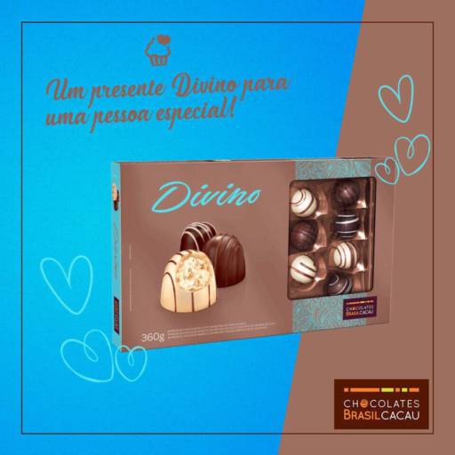 Caixa Bombons Divino 360g
