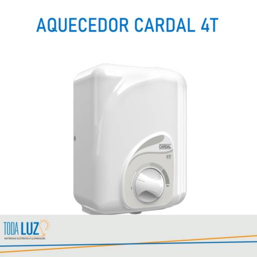 Aquecedor Cardal 4T por Toda Luz Materiais Elétricos e Iluminação