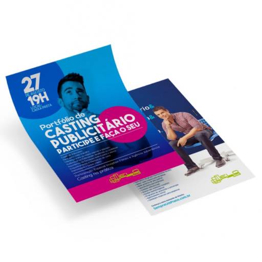 PANFLETO COUCHÊ 115G em São José do Rio Preto, SP por Public Gráfica e Brindes