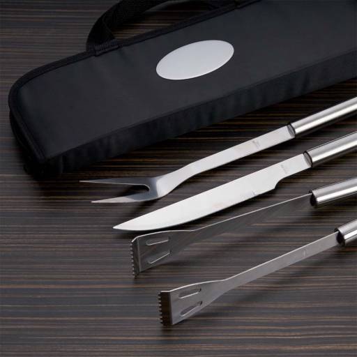 09018 Kit Churrasco 9 Peças em São José do Rio Preto, SP por Public Gráfica e Brindes