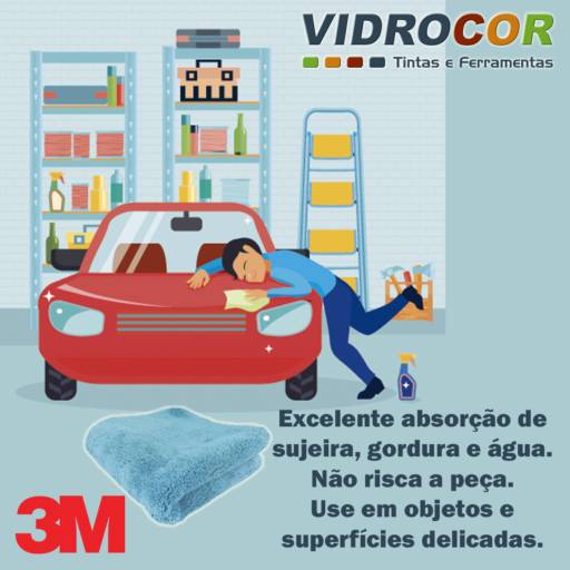 Pano de Limpeza 3M / Loja de Tinta automotiva Lençóis Paulista