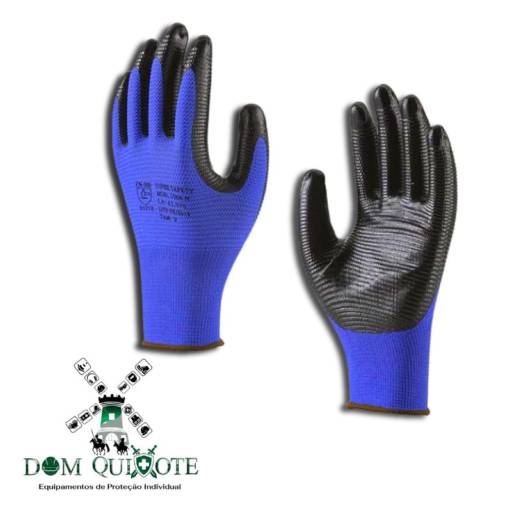 Luva nitrílica SS1006N CA41076 em Jundiaí, SP por Dom Quixote Equipamentos de Proteção Individual