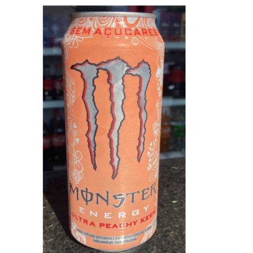 Energético Monster Energy Ultra Peachy Keen Lata 500ml em Mineiros, GO por Primare Bebidas e Eventos - Loja 02
