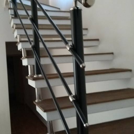 Escada de alumínio por Serralheria Spaço Corrimão