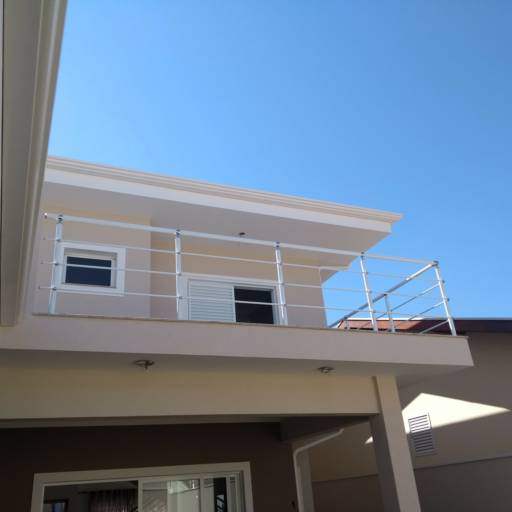 Escada de alumínio por Serralheria Spaço Corrimão