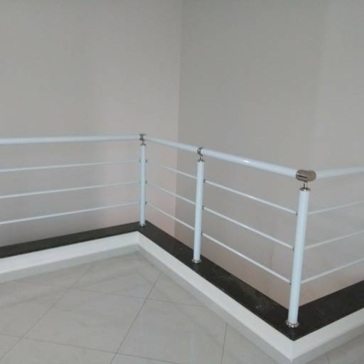 Escada de alumínio por Serralheria Spaço Corrimão