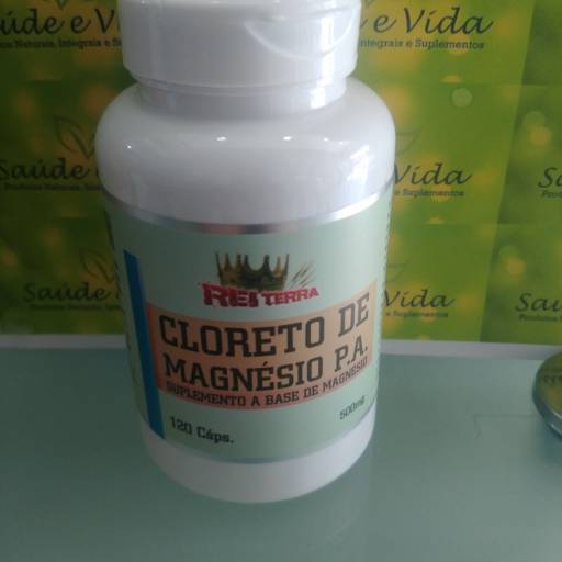 Cloreto de magnésio P.A. por Saúde e Vida