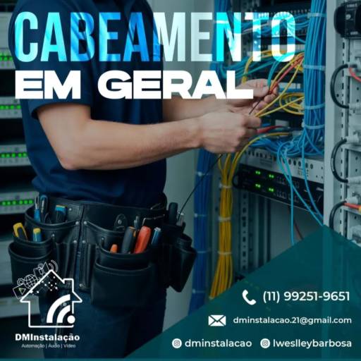 Cabeamento em Geral em São Paulo com Qualidade