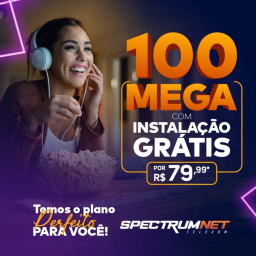100MEGA + INSTALAÇÃO GRATIS