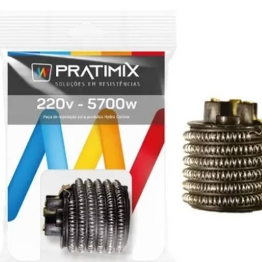 Resistência Pratimix para Hydra Corona 220v 5700w  em Boituva, SP por Solução Materiais e Equipamentos
