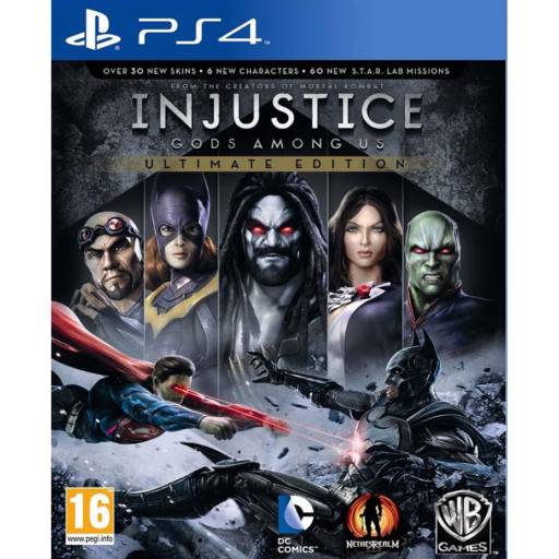Injustice: Gods Among Us - Ultimate Edition - PS4 (Usado)