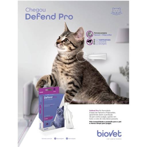 Bio Defend Pro Gatos por DROGARIA REDE VEREDAS - FARMÁCIA EM DIVINÓPOLIS