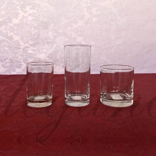 Linha de Copos Bistrô, Stylo, Lírio e Jasmin por Elegance Festas