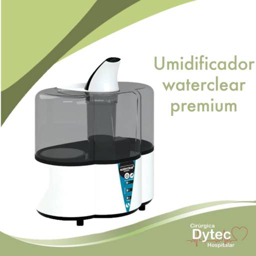Umidificador Waterclear Soniclear Premium em Jundiaí, SP por DyTec Comércio e Manutenção em Equipamentos Médicos Hospitalares