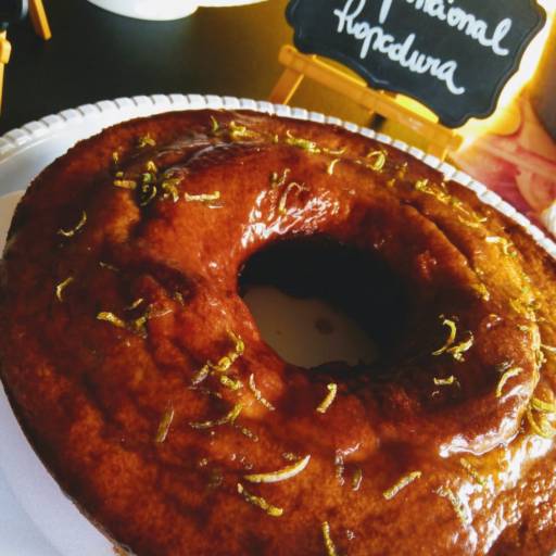 Bolo funcional de rapadura