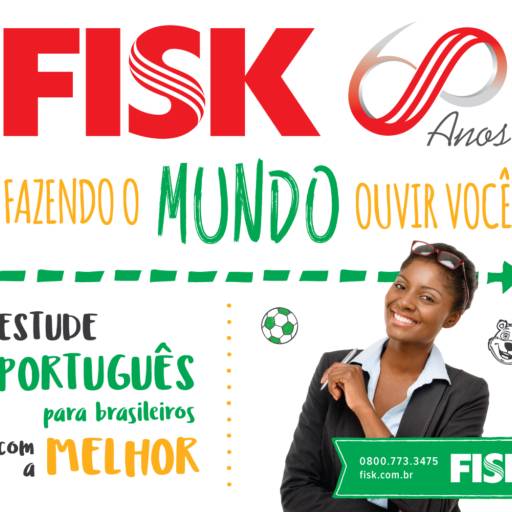 Comprar o produto de Português em Escolas de Idiomas pela empresa Fisk - Centro de Ensino em Assis, SP por Solutudo
