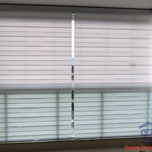 Persiana Rolô dupla visão (Branca) 