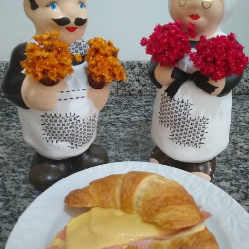 Croissant de presunto e queijo por Bolirium Brasil - Padaria Artesanal