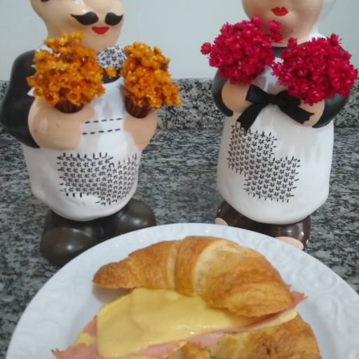 Croissant de presunto e queijo por Bolirium Brasil - Padaria Artesanal