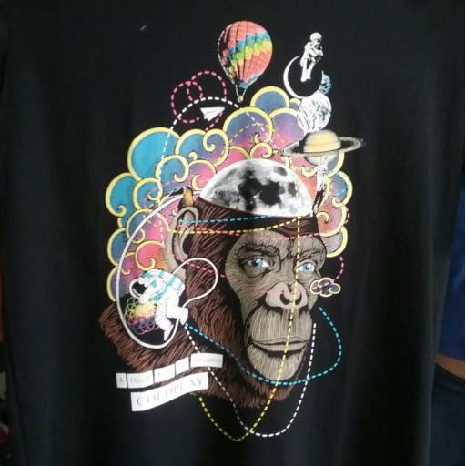 Comprar o produto de Camiseta Coldplay em A Classificar pela empresa Will Rock Store em Indaiatuba, SP por Solutudo