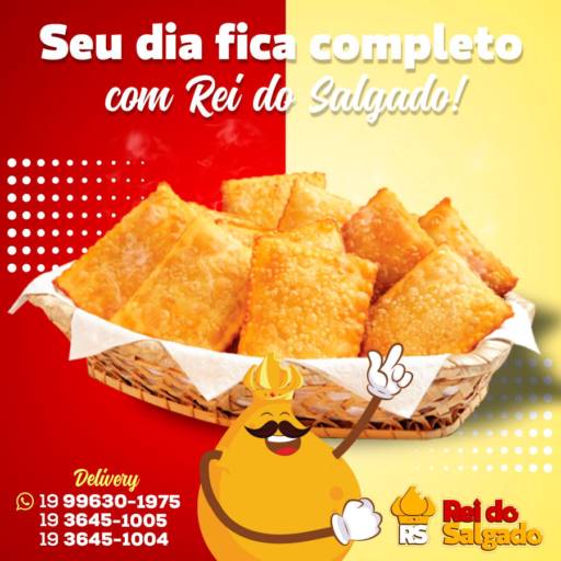 100 Mini Pastéis  em Americana, SP por RS Rei do Salgado - São Vito 