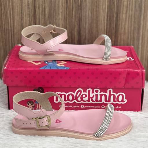 Sandália infantil Molekinha em Uberlândia, MG por Lojas Dom Flavittos