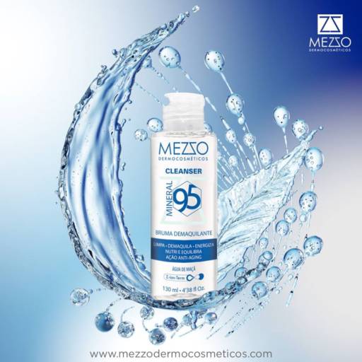 BRUMA DEMAQUILANTE MINERAL 95 em Americana, SP por Mezzo Dermocosméticos Americana 