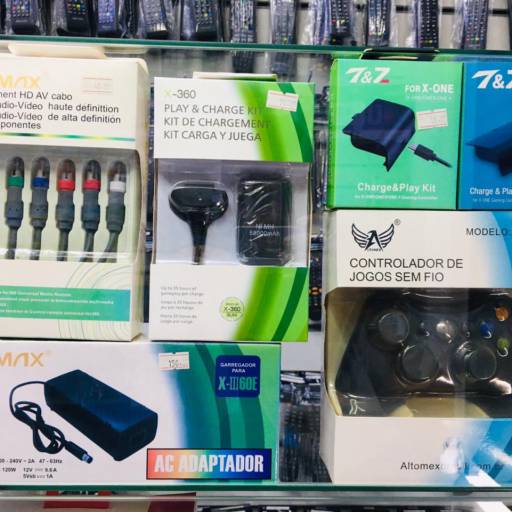 Acessorios para video games e consoles em Boituva, SP por BR Antenas e Eletrônicos