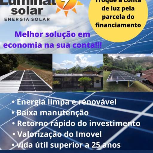 Energia limpa em Teresópolis, RJ por Luminat Solar