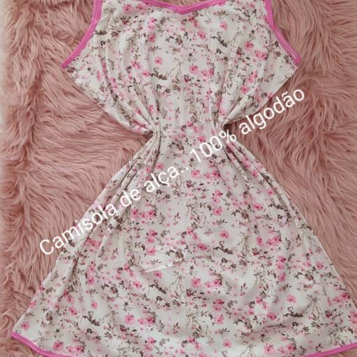 Camisola 100% algodão em Bauru, SP por Leh Lingerie e Moda Praia