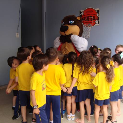 Visita do Buddy por Infantilândia Pee Wee