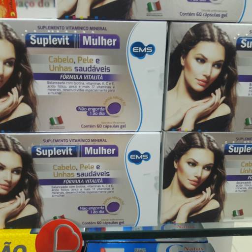 Comprar o produto de suplevit mulher  com 60 cápsulas em A Classificar pela empresa Farmácia Preço Justo - Shopping Catuai Palladium em Foz do Iguaçu, PR por Solutudo