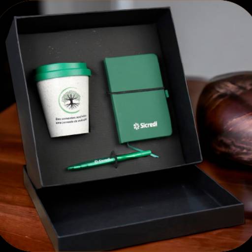 Kit Escritório com copo