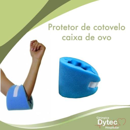 Protetor Cotovelo dilepé casca de ovo em Jundiaí, SP por DyTec Comércio e Manutenção em Equipamentos Médicos Hospitalares