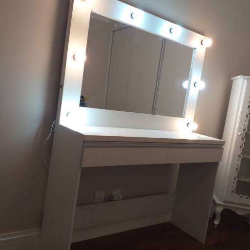 Penteadeira Camarim Studio em Bauru, SP por Móveis Fábrica de Sonhos Bauru