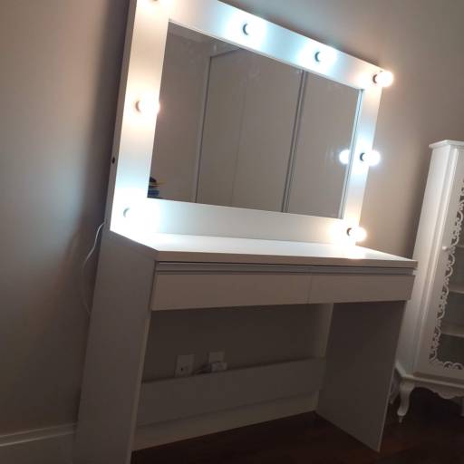 Penteadeira Camarim Studio em Bauru, SP por Móveis Fábrica de Sonhos Bauru