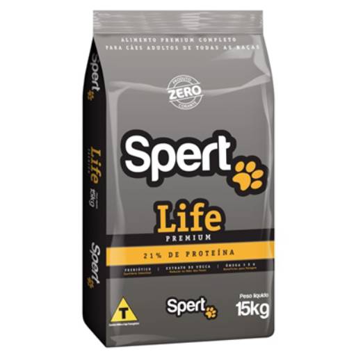 Ração Spert Life 15 kg - Premium 21% de Proteina em Botucatu, SP por Celeiro Rações