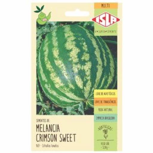 Comprar o produto de semente melancia crimson sweet em A Classificar pela empresa Botucatu Garden em Botucatu, SP por Solutudo