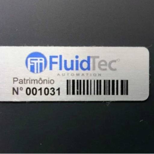 Etiquetas de Patrimônio em São José do Rio Preto, SP por Public Gráfica e Brindes