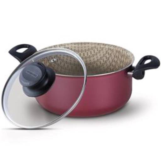 Caçarola Paris 18 Cereja Tramontina por Casa Vitória