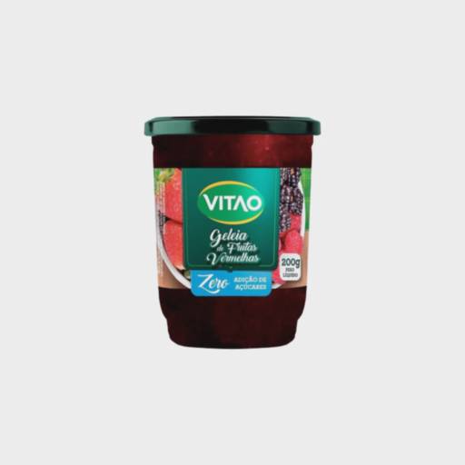 Geleia de Frutas Vermelhas Zero 200g - Vitao 