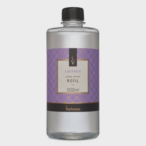 Home Spray de Lavanda Refil 500ml - Via Aroma 
