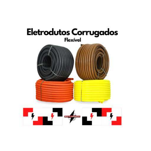 Eletrodutos/Curvas Flexível por Multi Energia - Materiais Elétricos e Instalações Elétricas em Atibaia