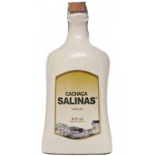 Cachaça Salinas Original Porcelana - 670ml em Aracaju, SE por Drink Fácil