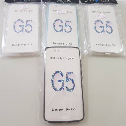 Capinha 360° Moto G5  por Icase - Cases e Acessórios 