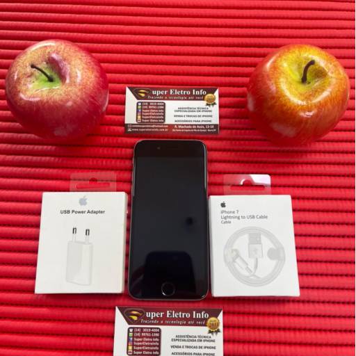iPhone 6 - Semi-Novo - Preto - 64GB - (Estado de Conservação - Muito Bom) em Bauru, SP por Super Eletro Info - Apple em Bauru 