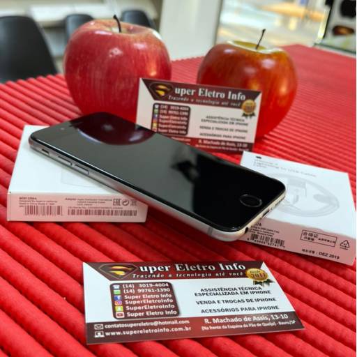 iPhone 6 - Semi-Novo - Preto - 64GB - (Estado de Conservação - Muito Bom) em Bauru, SP por Super Eletro Info - Apple em Bauru 